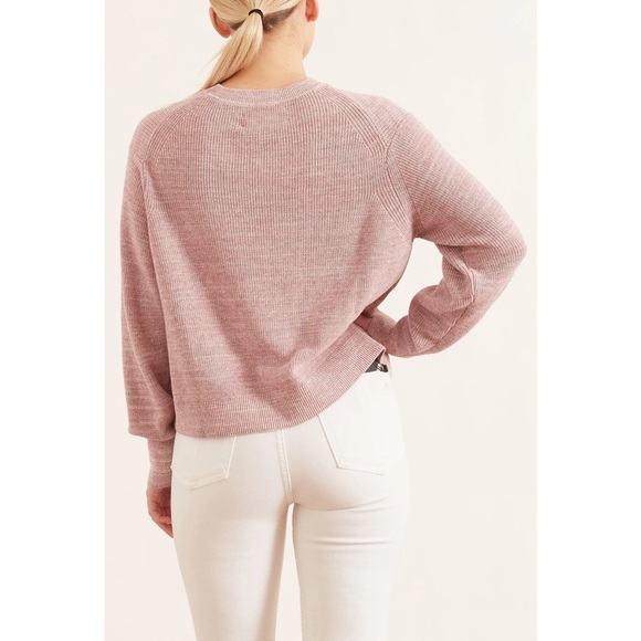 NWT 🤍 SAMSOE SAMSOE Anna Crew Neck Wool Blend Sweater - Picture 5 of 12